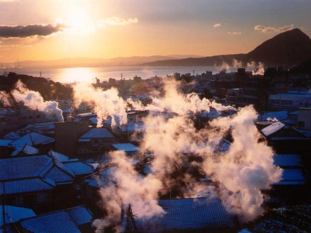 Kannawa Onsen Hotel Sansuikan Beppu Zewnętrze zdjęcie