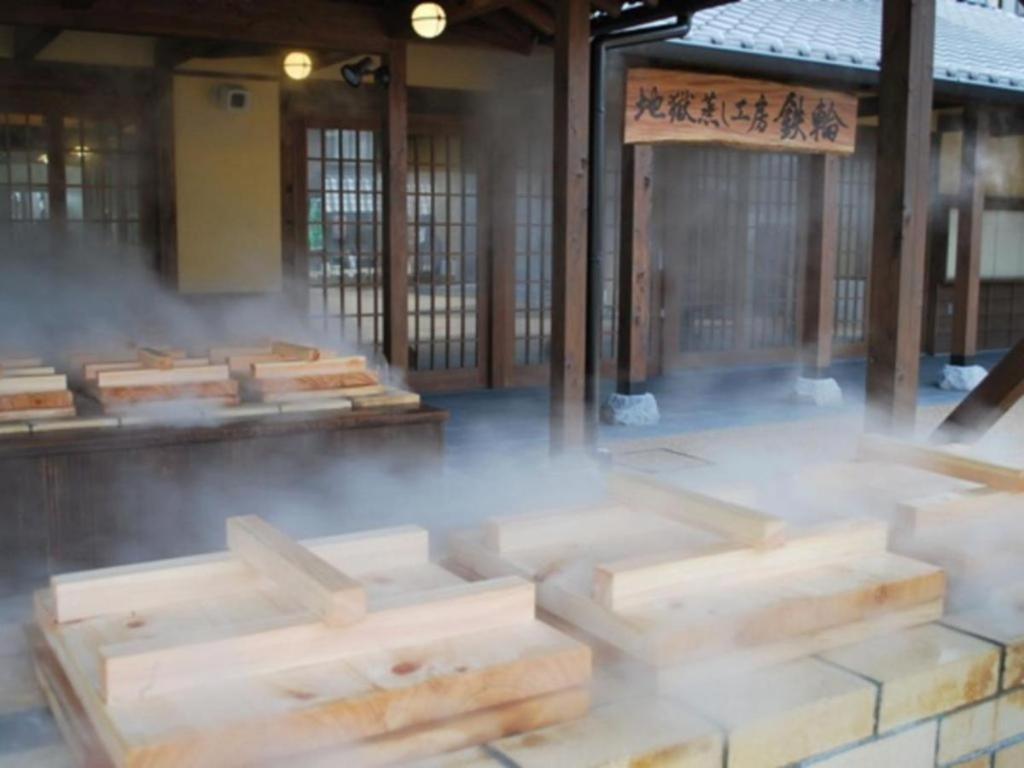 Kannawa Onsen Hotel Sansuikan Beppu Zewnętrze zdjęcie