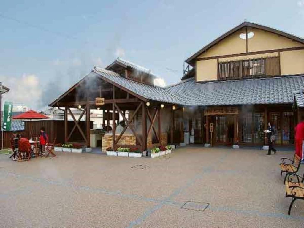 Kannawa Onsen Hotel Sansuikan Beppu Zewnętrze zdjęcie