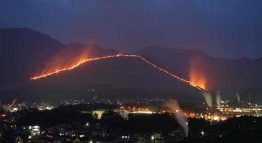 Kannawa Onsen Hotel Sansuikan Beppu Zewnętrze zdjęcie